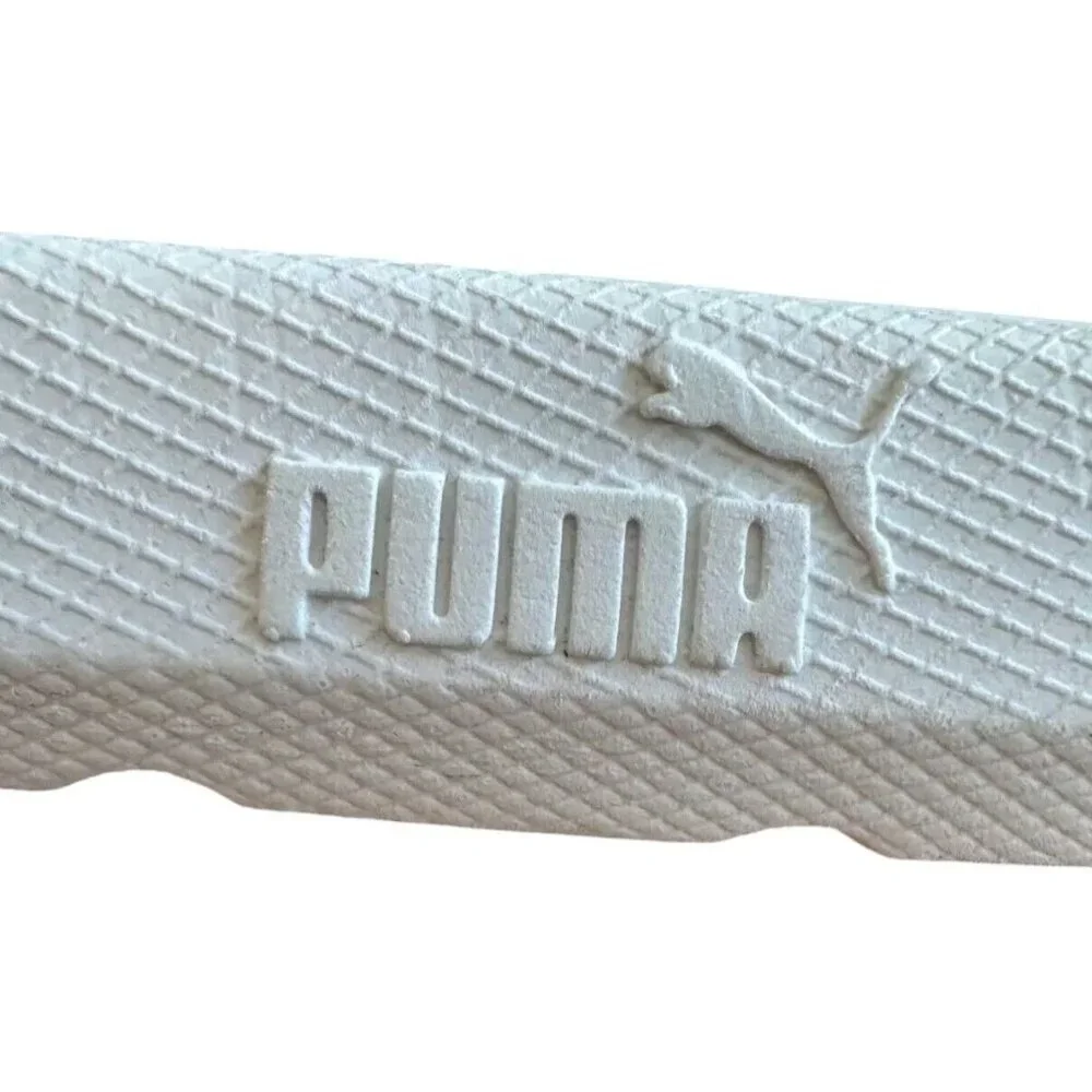Puma Cool Cat Echo Jr  Slide Youth Sz 7C Boys White‎ Casual Sandals 383615-02